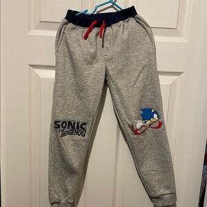 Gray Kids Sonic Joggers